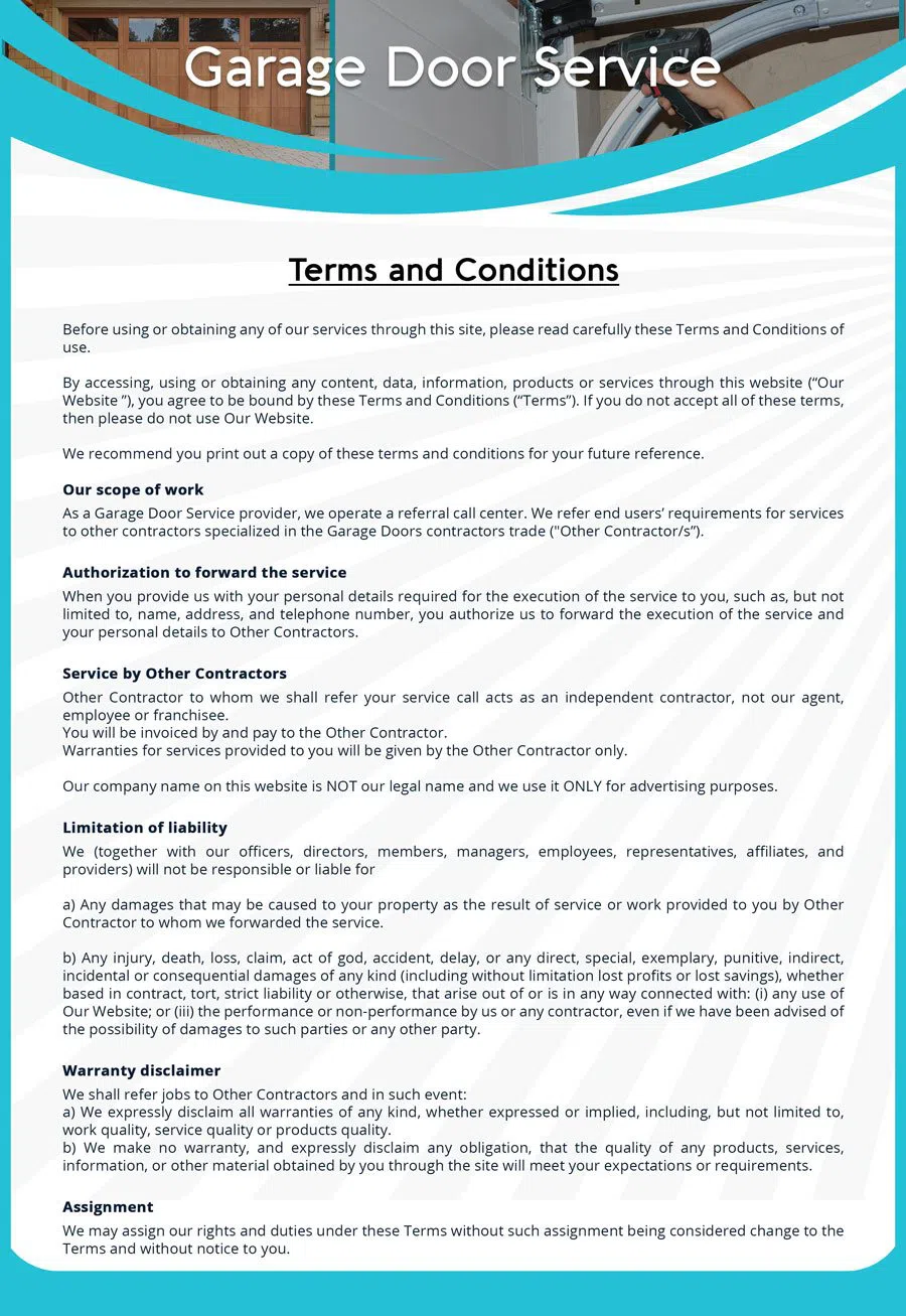 Exclusive Garage Door Service Ashburn, VA 703-468-2202